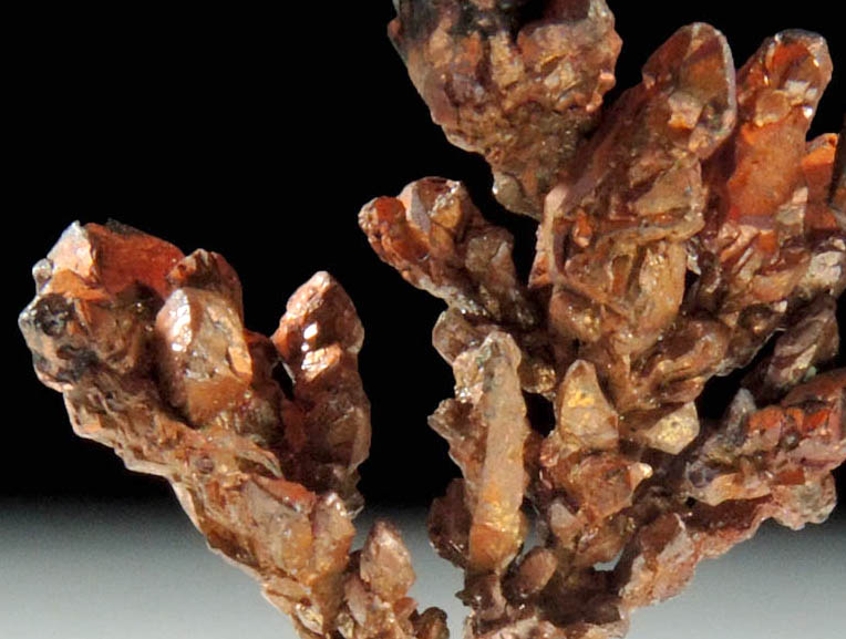 Copper (naturally crystallized native copper) from Central Mine, Keweenaw Peninsula Copper District, Michigan