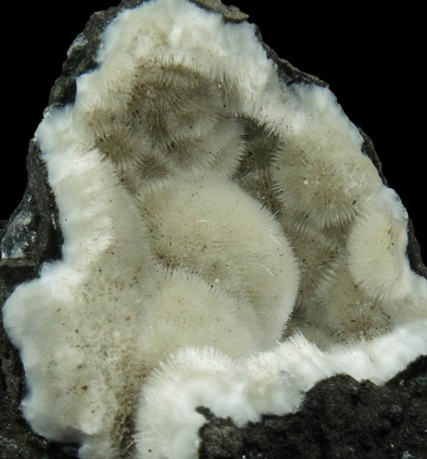 Mesolite from Hvaleyri, 24 km NNE of Reykjavk, Hvalfjrur, Iceland