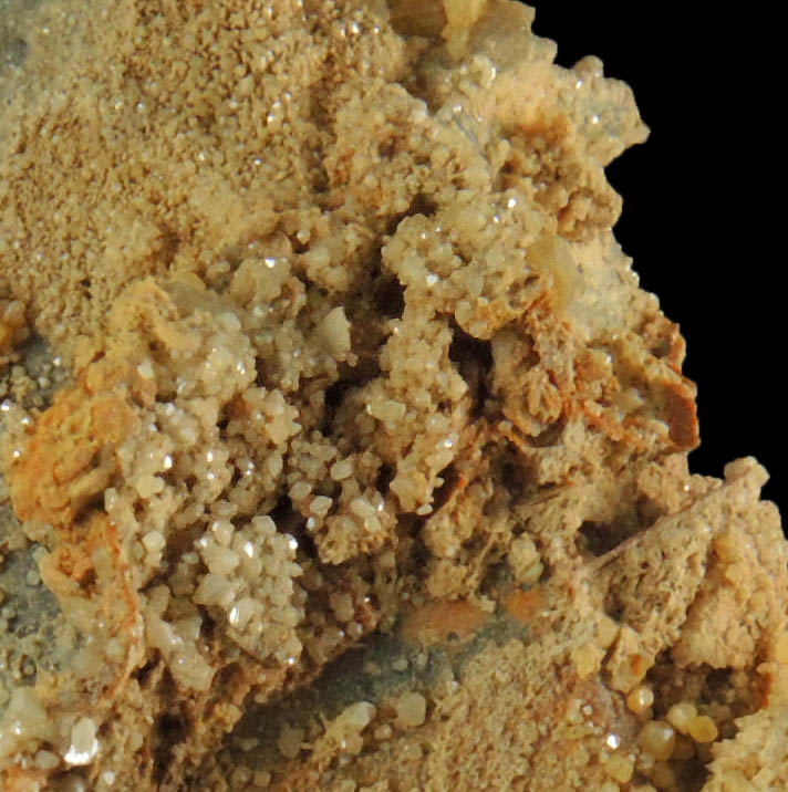 Wulfenite over Quartz from Zomba District, Malawi