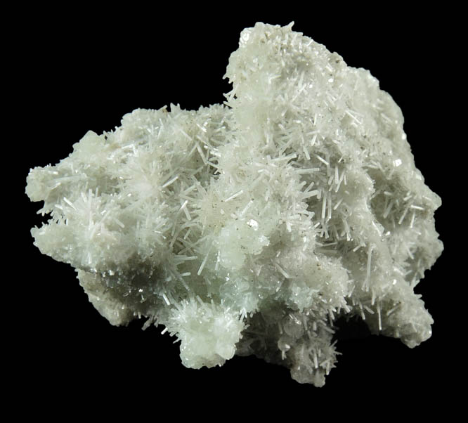 Natrolite over Datolite from Millington Quarry, Bernards Township, Somerset County, New Jersey