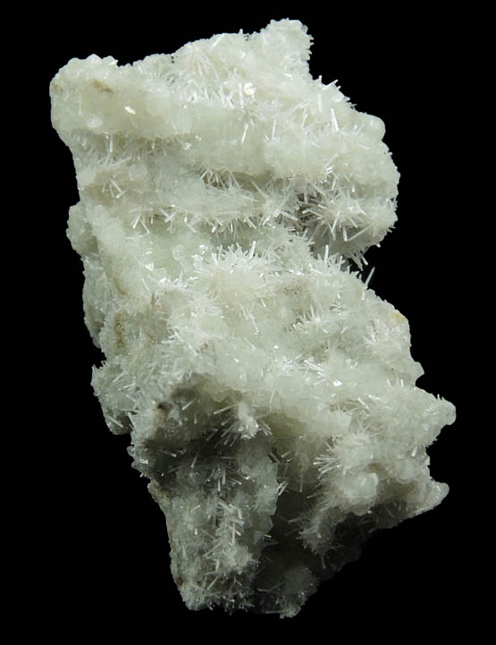 Natrolite over Datolite from Millington Quarry, Bernards Township, Somerset County, New Jersey