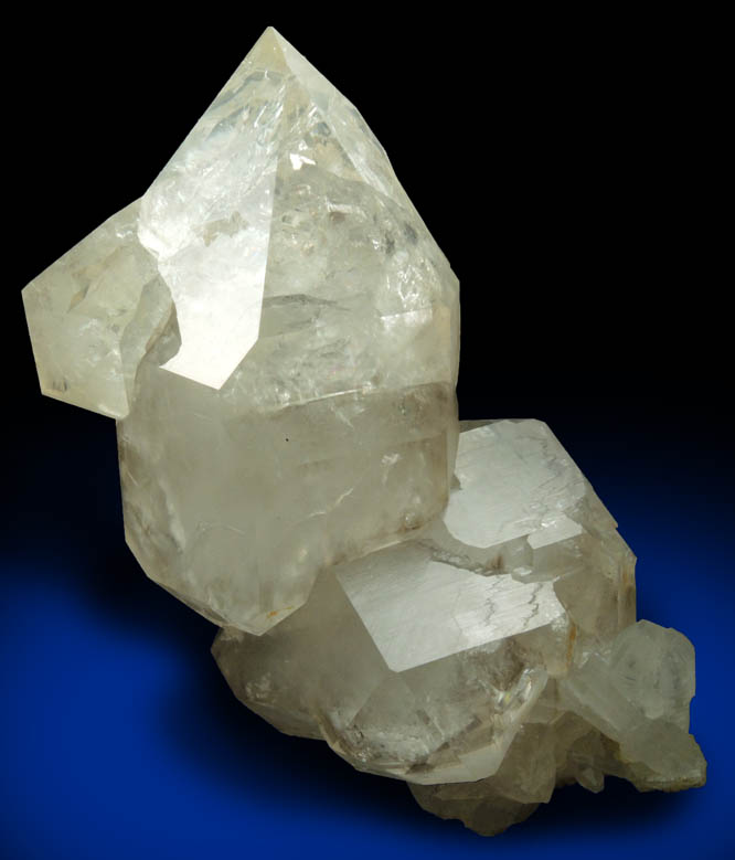 Quartz (parallel-growth scepter formation) from Mother Mary Pocket, Hayes Mine, Noyes Mountain, Greenwood, Oxford County, Maine