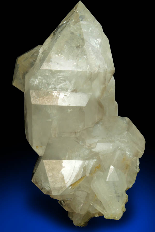 Quartz (parallel-growth scepter formation) from Mother Mary Pocket, Hayes Mine, Noyes Mountain, Greenwood, Oxford County, Maine