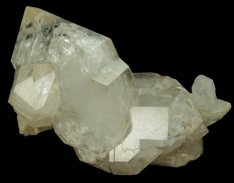 Quartz (parallel-growth scepter formation) from Mother Mary Pocket, Hayes Mine, Noyes Mountain, Greenwood, Oxford County, Maine