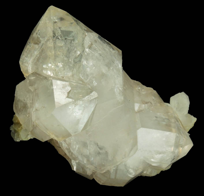 Quartz (parallel-growth scepter formation) from Mother Mary Pocket, Hayes Mine, Noyes Mountain, Greenwood, Oxford County, Maine