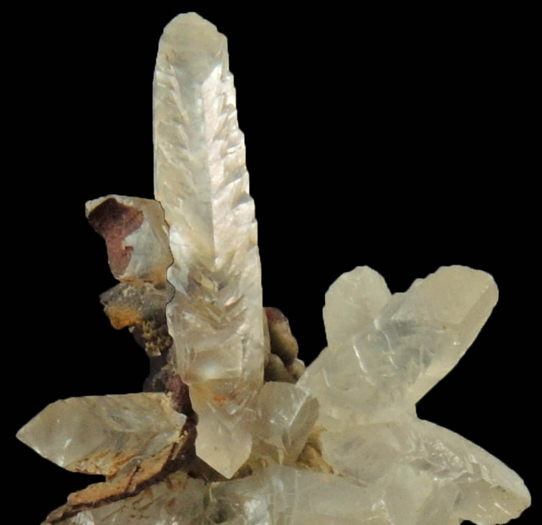 Smithsonite (prismatic hexagonal habit) from Tsumeb Mine, Otavi-Bergland District, Oshikoto, Namibia