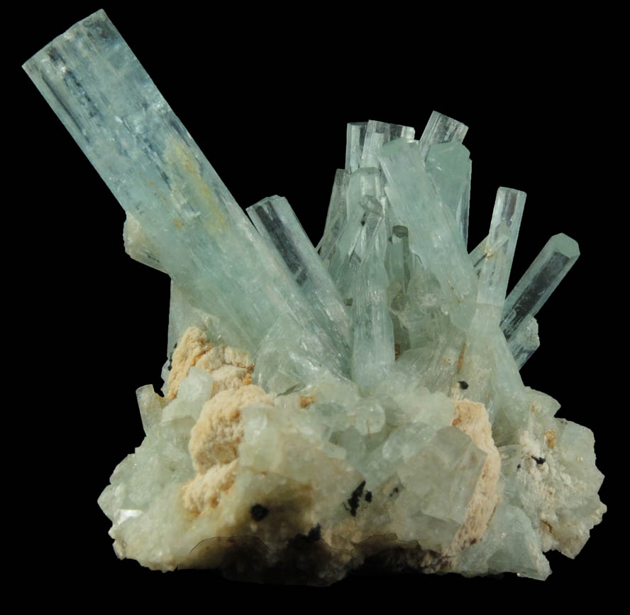 Beryl var. Aquamarine from Erongo Mountains, 20 km north of Usakos, Damaraland, Namibia