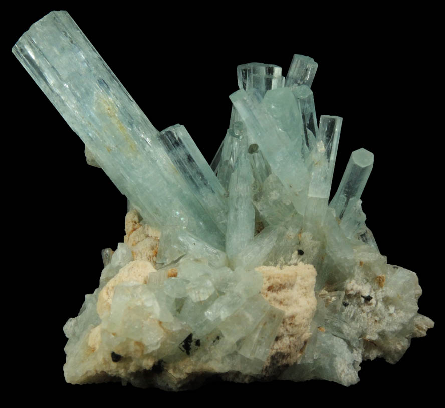 Beryl var. Aquamarine from Erongo Mountains, 20 km north of Usakos, Damaraland, Namibia