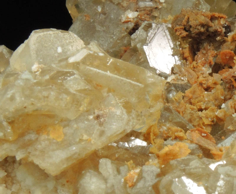 Barite with Calcite from Dee Mine, Bootstrap District, Elko County, Nevada