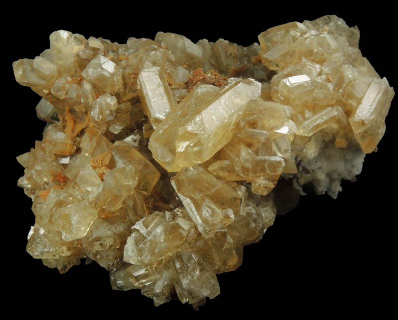 Barite with Calcite from Dee Mine, Bootstrap District, Elko County, Nevada