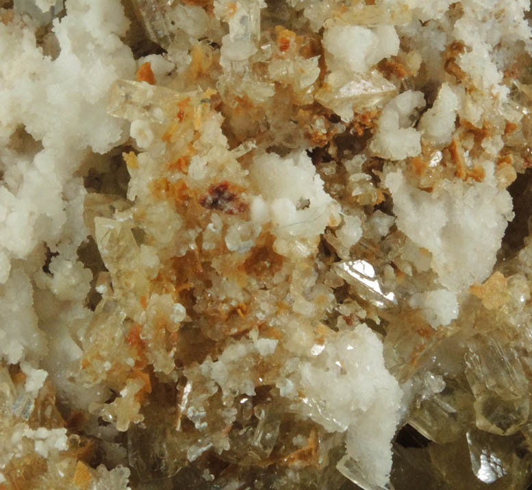 Barite with Calcite from Dee Mine, Bootstrap District, Elko County, Nevada