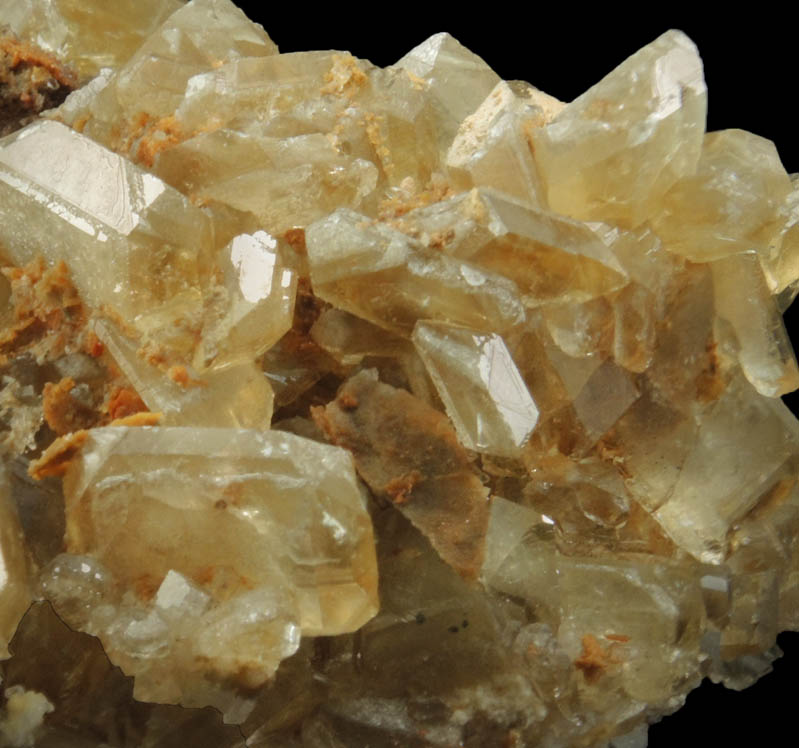 Barite with Calcite from Dee Mine, Bootstrap District, Elko County, Nevada