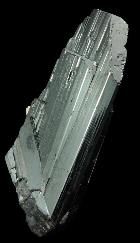 Euclase on Ferberite from Yaogangxian Mine, Nanling Mountains, Hunan, China