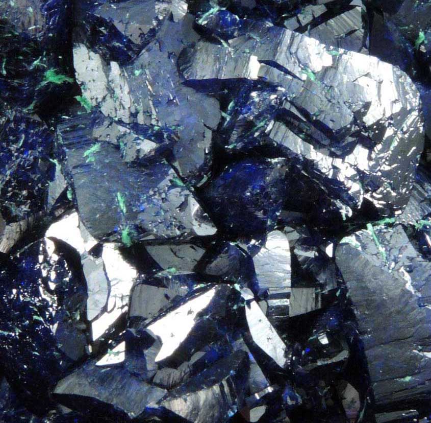 Azurite with minor Malachite from Milpillas Mine, Cuitaca, Sonora, Mexico