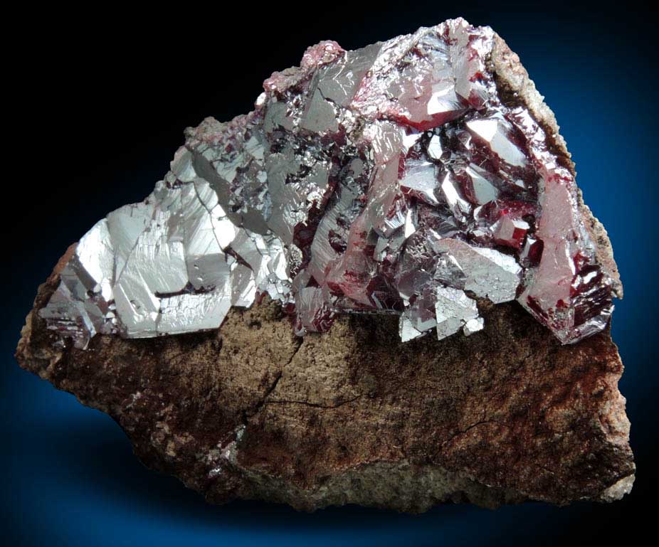 Cuprite from Milpillas Mine, Cuitaca, Sonora, Mexico