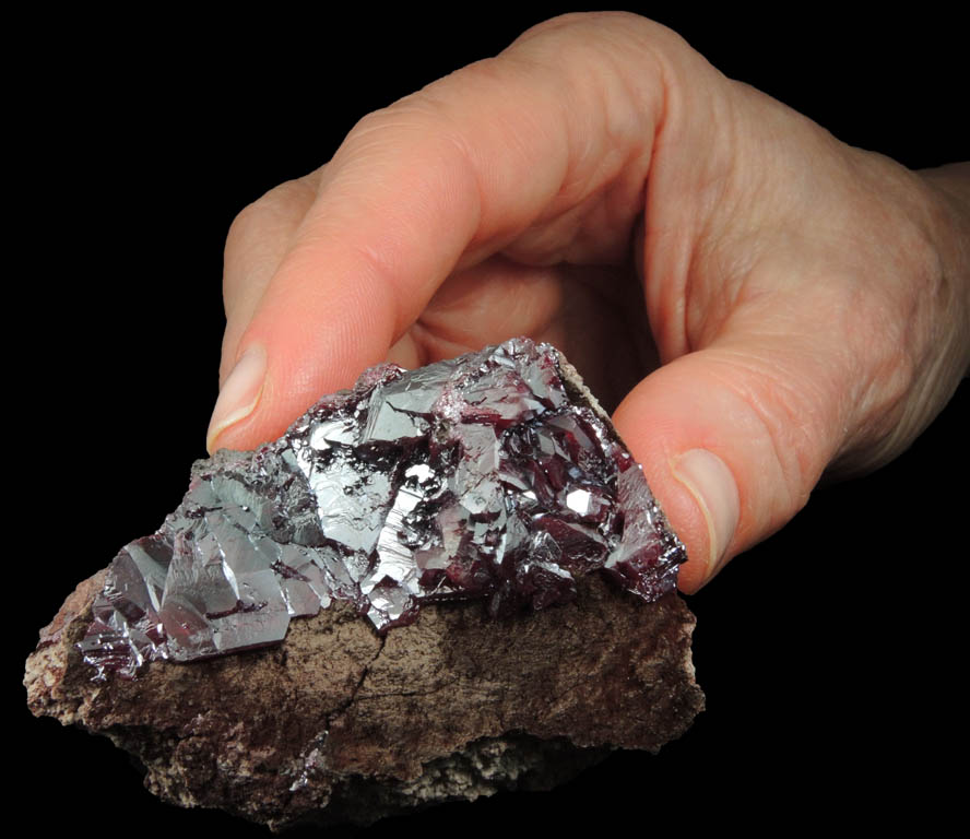 Cuprite from Milpillas Mine, Cuitaca, Sonora, Mexico