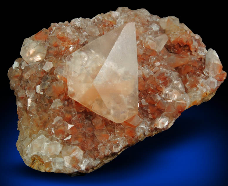 Calcite (contact-twinned crystals) from Daye, Huangshi, Hubei, China