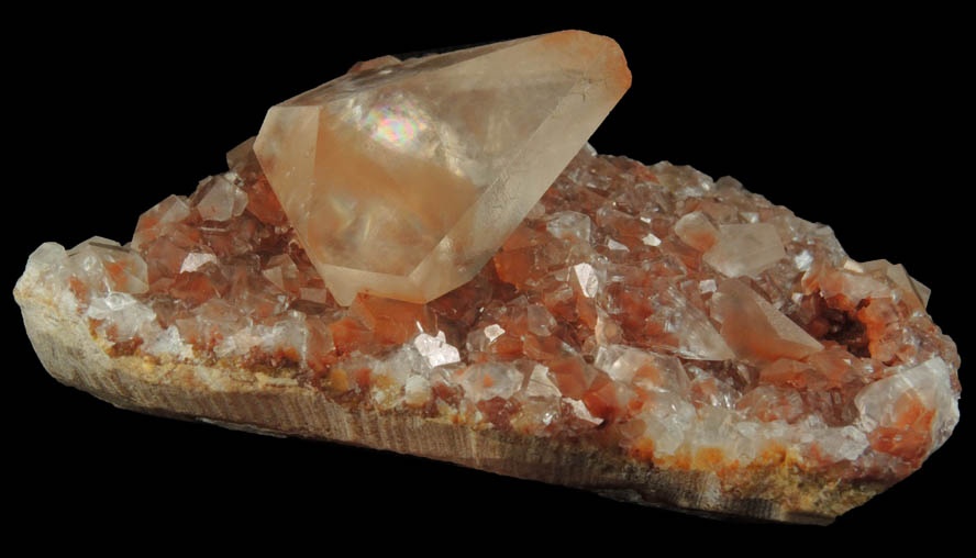 Calcite (contact-twinned crystals) from Daye, Huangshi, Hubei, China