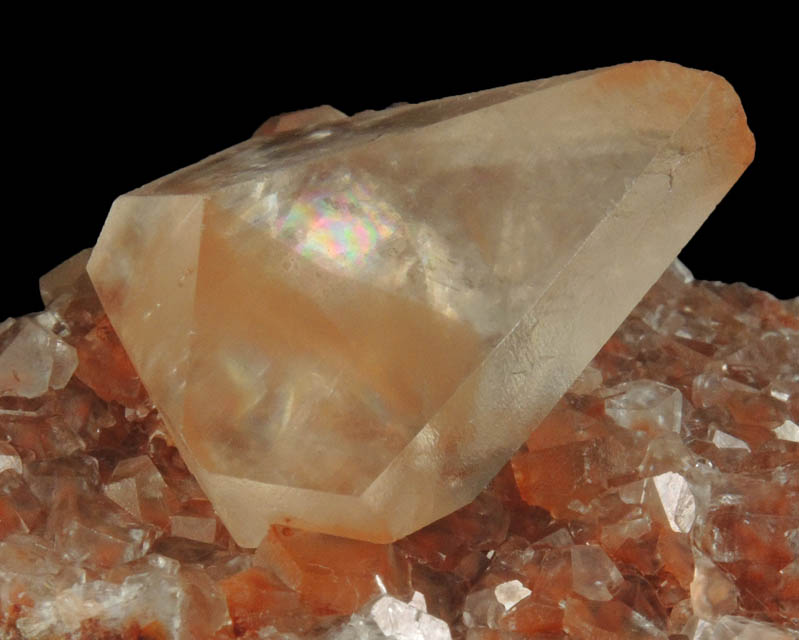 Calcite (contact-twinned crystals) from Daye, Huangshi, Hubei, China