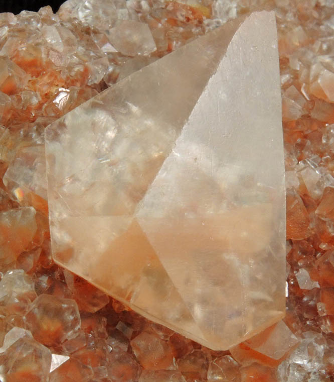 Calcite (contact-twinned crystals) from Daye, Huangshi, Hubei, China