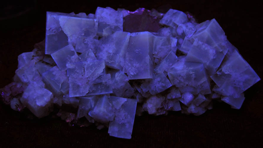 Fluorite on Galena from Hilton Mine, Scordale, 4 km NE of Hilton, Cumbria, England