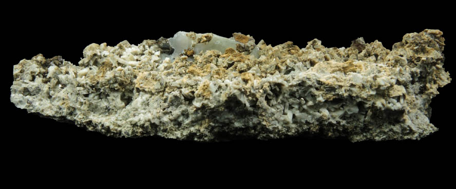Albite, Pyrite, Sphalerite, Actinolite, Titanite from Gorge Road construction site, between North Bergen and Cliffside Park, Bergen County, New Jersey
