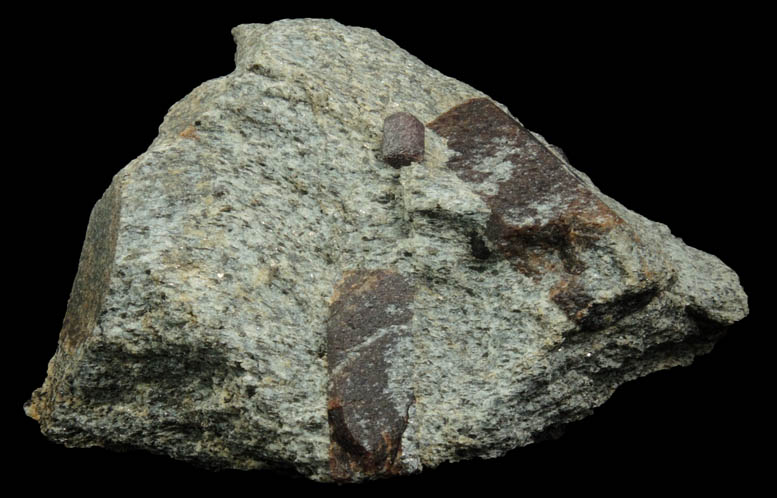 Staurolite with Almandine Garnet from Pond Hill, near Pearl Lake, Lisbon, Grafton County, New Hampshire