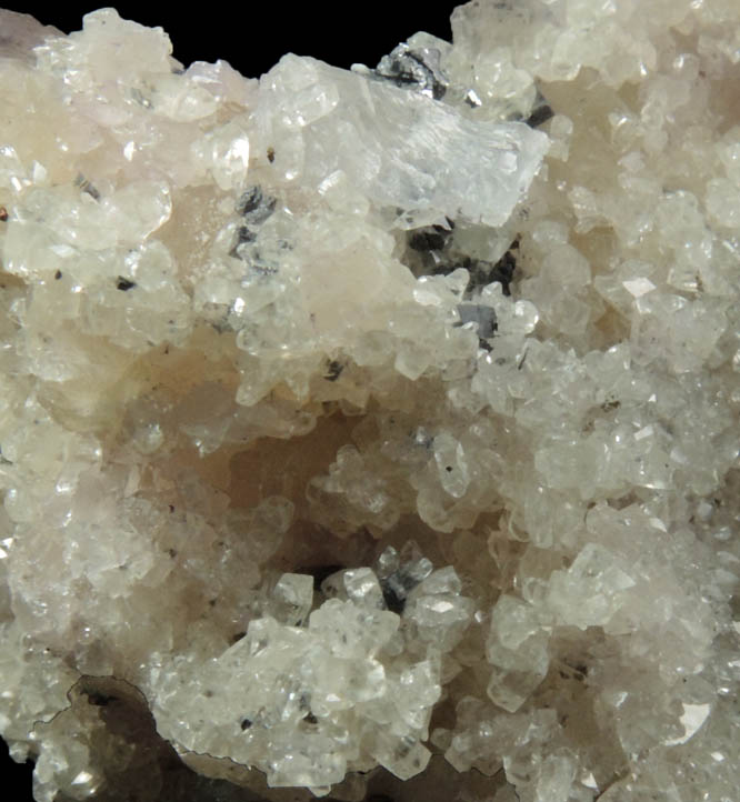 Calcite and Quartz over Fluorite with Sphalerite and Galena from Cave-in-Rock District, Hardin County, Illinois