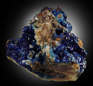 Linarite from Blanchard Mine, Hansonburg District, 8.5 km south of Bingham, Socorro County, New Mexico