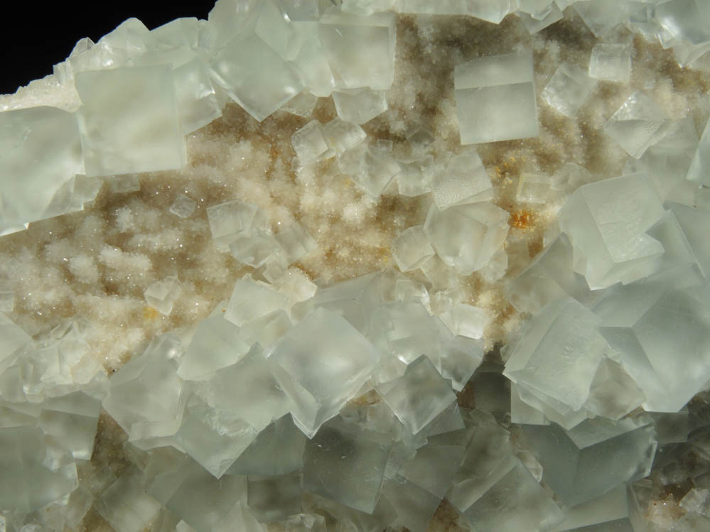 Fluorite with minor Barite over Quartz from Blanchard Mine, Hansonburg District, 8.5 km south of Bingham, Socorro County, New Mexico