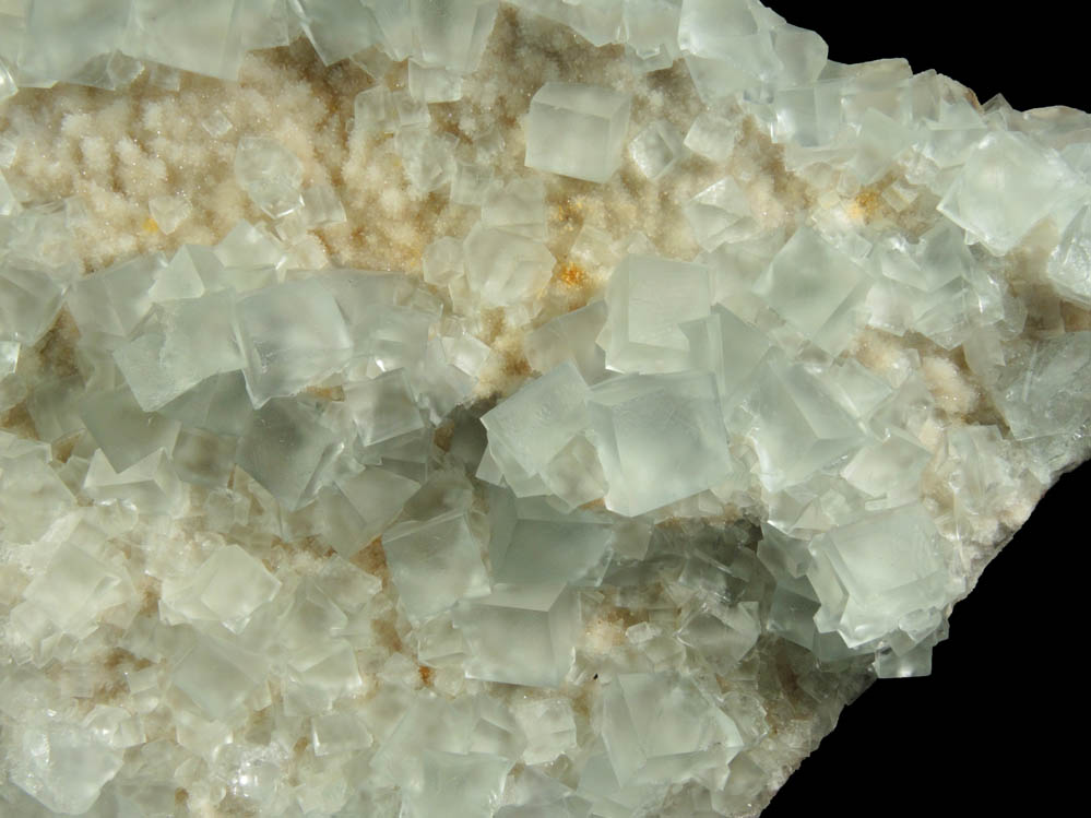 Fluorite with minor Barite over Quartz from Blanchard Mine, Hansonburg District, 8.5 km south of Bingham, Socorro County, New Mexico