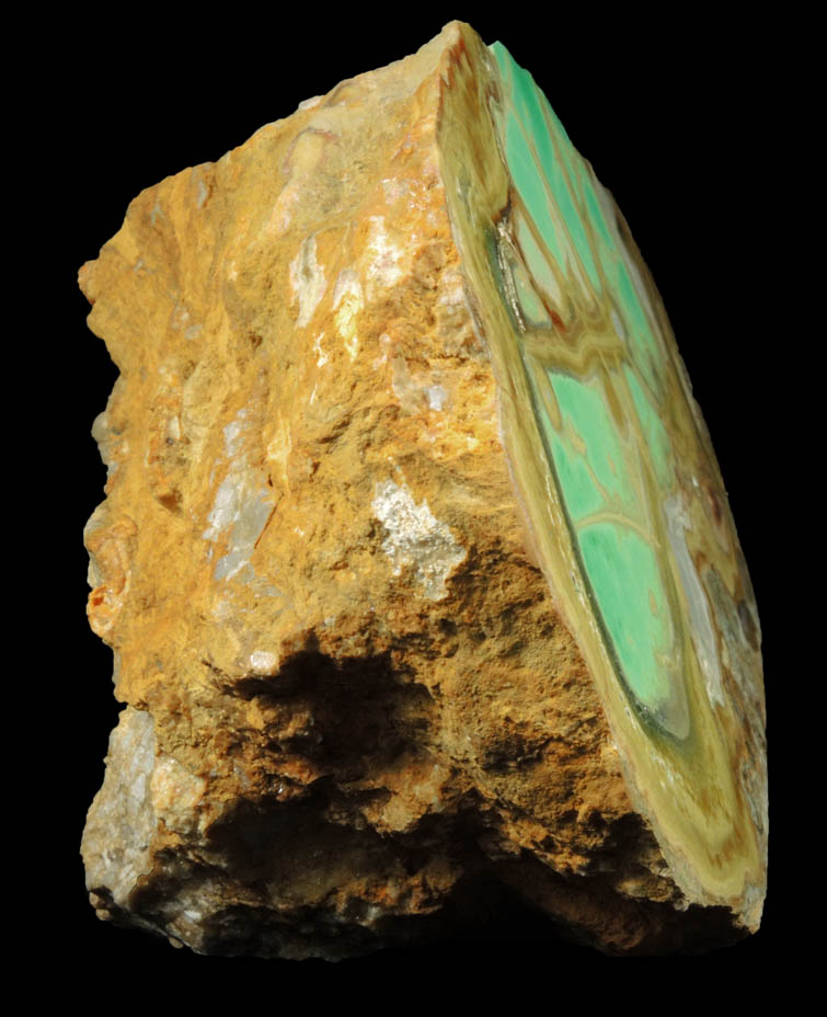 Variscite, Wardite, Crandallite from Little Green Monster Variscite Mine, Clay Canyon, Fairfield, Utah