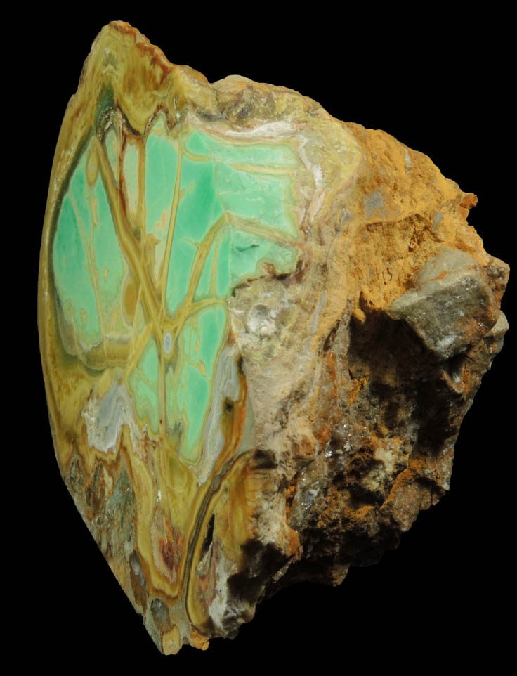 Variscite, Wardite, Crandallite from Little Green Monster Variscite Mine, Clay Canyon, Fairfield, Utah