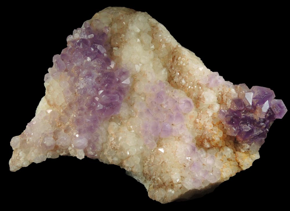 Quartz with overgrowth of Amethyst Quartz from Saltman Prospect, Camp Encore, Sweden, Oxford County, Maine