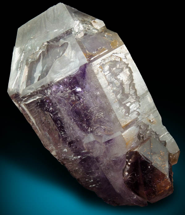 Quartz var. Amethyst Quartz from Goboboseb Mountains, 43 km west of Brandberg Mountain, Erongo region, Namibia