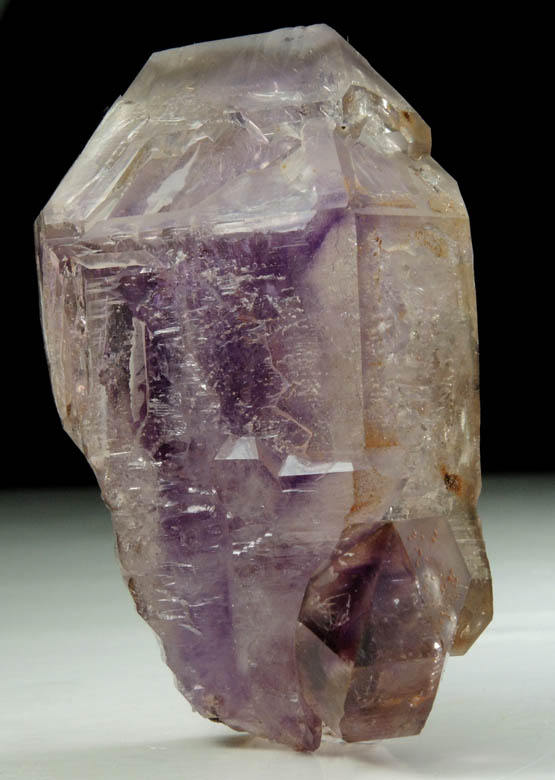 Quartz var. Amethyst Quartz from Goboboseb Mountains, 43 km west of Brandberg Mountain, Erongo region, Namibia