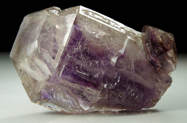 Quartz var. Amethyst Quartz from Goboboseb Mountains, 43 km west of Brandberg Mountain, Erongo region, Namibia