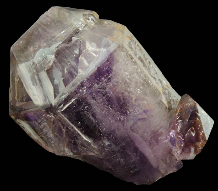 Quartz var. Amethyst Quartz from Goboboseb Mountains, 43 km west of Brandberg Mountain, Erongo region, Namibia