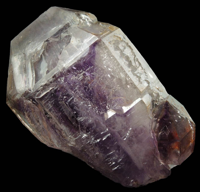 Quartz var. Amethyst Quartz from Goboboseb Mountains, 43 km west of Brandberg Mountain, Erongo region, Namibia