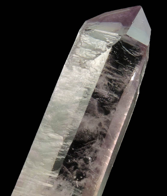 Quartz var. Amethyst with minor Hematite inclusions from Piedra Parada, near Las Vigas, Tatatila, Veracruz, Mexico