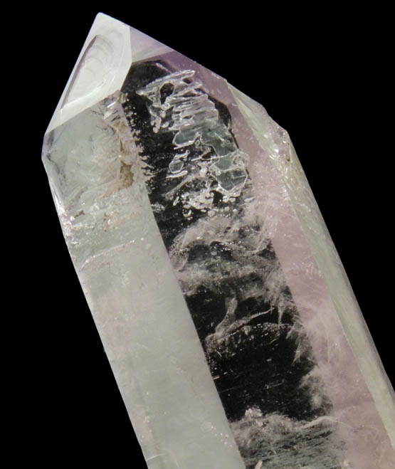 Quartz var. Amethyst with minor Hematite inclusions from Piedra Parada, near Las Vigas, Tatatila, Veracruz, Mexico