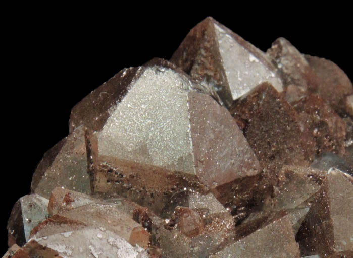 Quartz var. Smoky Quartz with Hematite inclusions from Auchenlosh Quarry, Dalbeattie, Dumfries & Galloway, Scotland