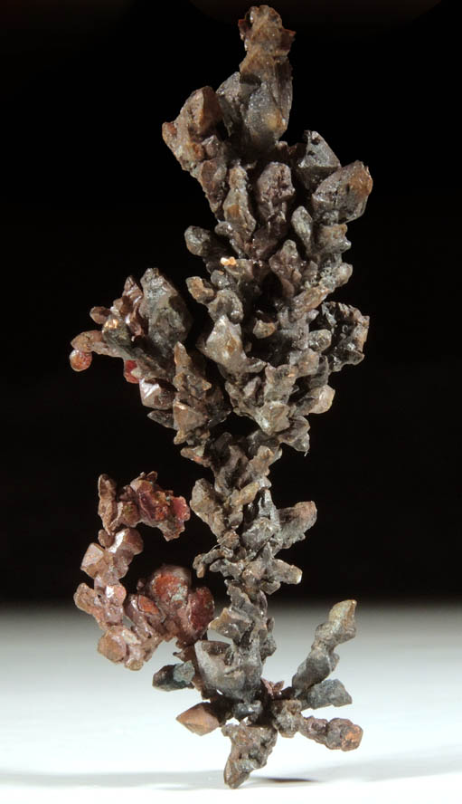 Copper (naturally crystallized native copper) from Itauz Mine, Karaganda Oblast', Kazakhstan