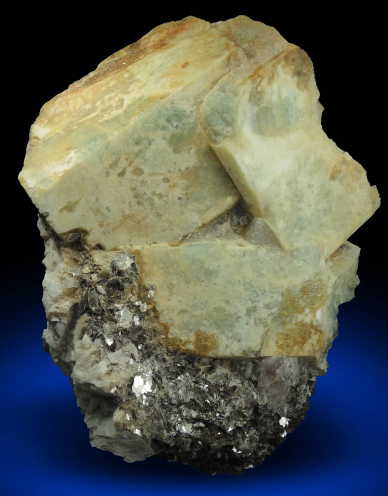 Beryl in Albite-Muscovite from Beauregard Quarry, Alstead, Cheshire County, New Hampshire