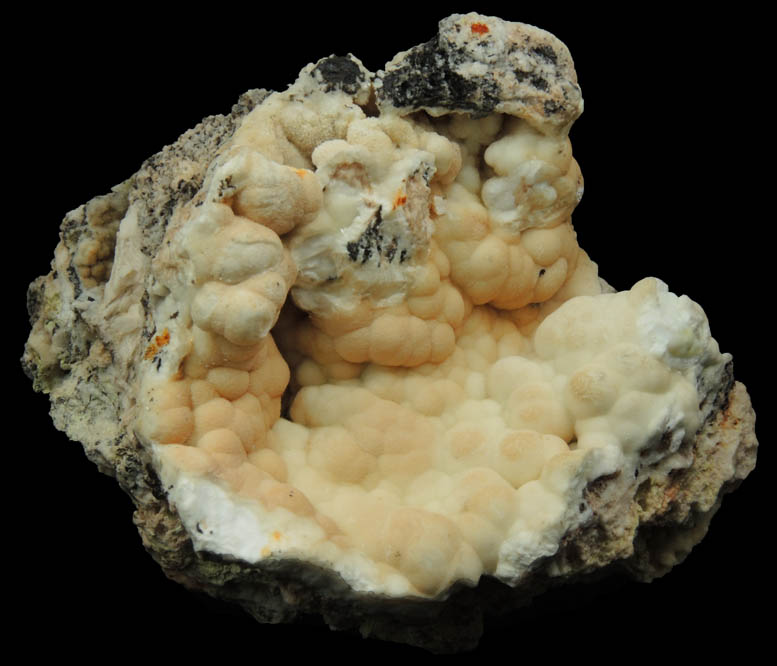 Hemimorphite with minor Galena from Old Glencrieff Mine, Wanlockhead, Scotland