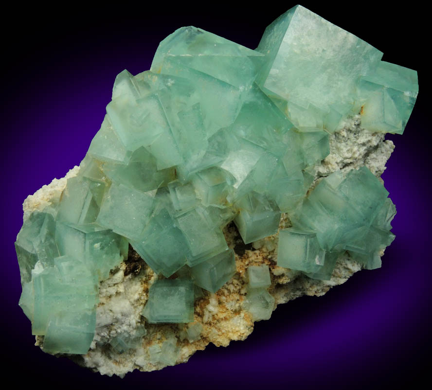 Fluorite from Hunan, China