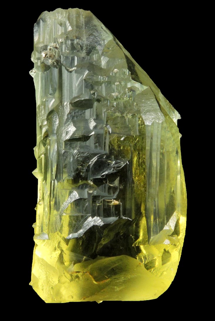 Beryl var. Heliodor (gem-grade) from Volodarsk-Volynskii, Zhitomir Oblast, Ukraine