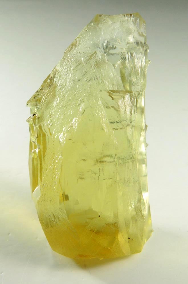 Beryl var. Heliodor (gem-grade) from Volodarsk-Volynskii, Zhitomir Oblast, Ukraine