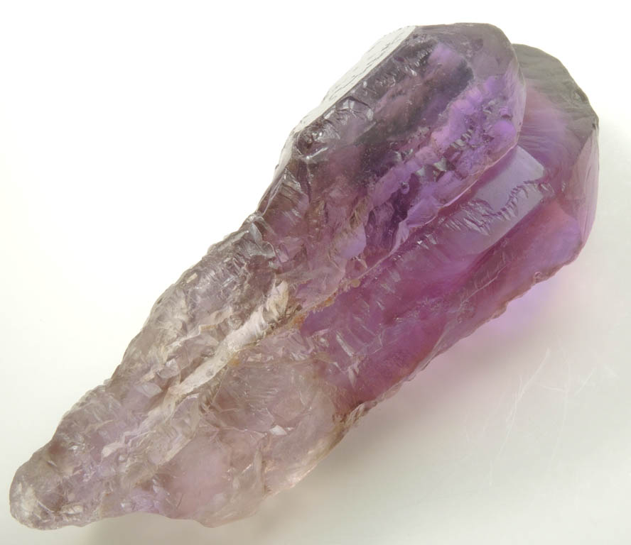 Quartz var. Ametrine Crystal (rare combination of amethyst and citrine) from Anahi Mine, La Gaiba District, Angel Sandoval Province, Santa Cruz Department, Bolivia