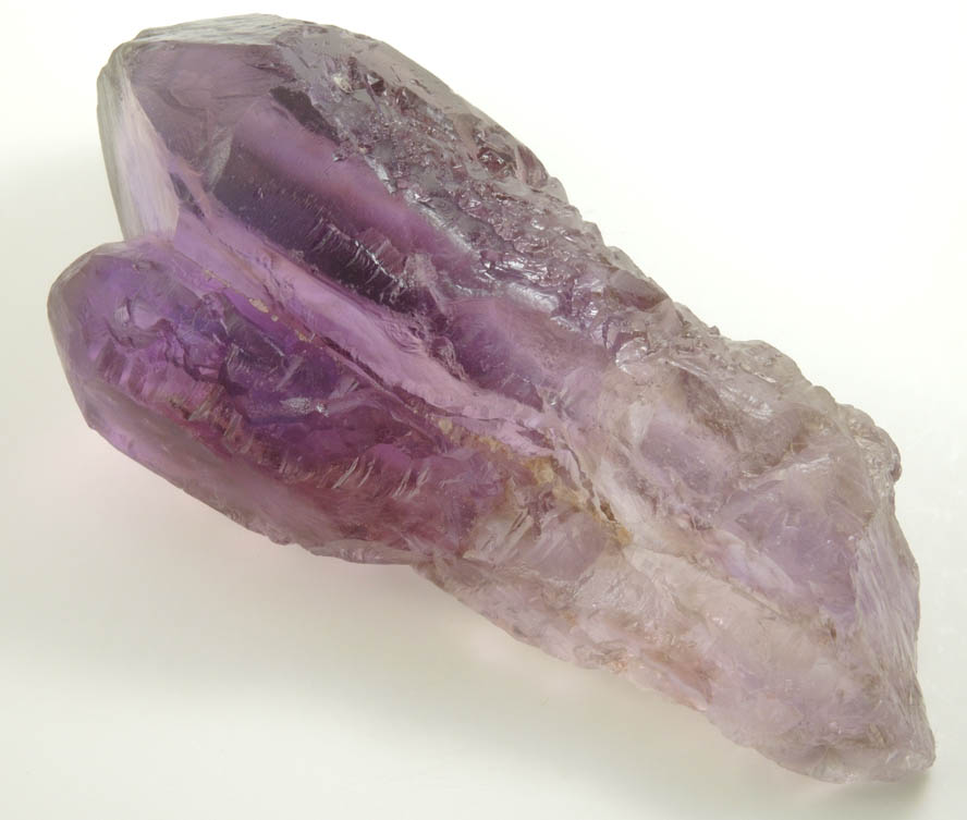 Quartz var. Ametrine Crystal (rare combination of amethyst and citrine) from Anahi Mine, La Gaiba District, Angel Sandoval Province, Santa Cruz Department, Bolivia